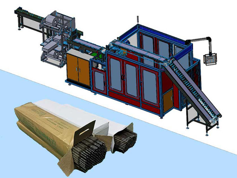 焊條自動化包裝系統